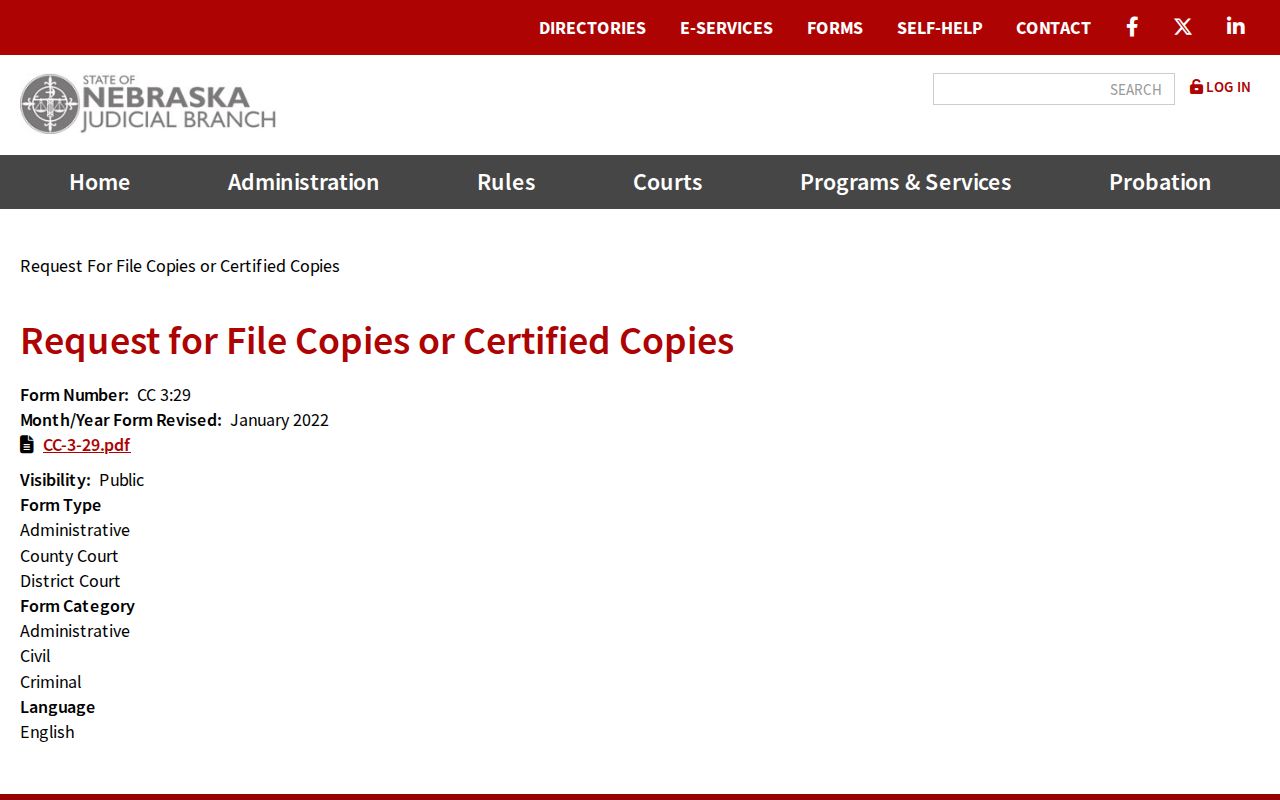 Madison County court records copy and certified-copy instructions